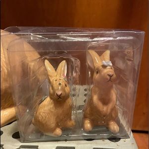 COPY - Pair of Bunny Salt and Pepper Shakers